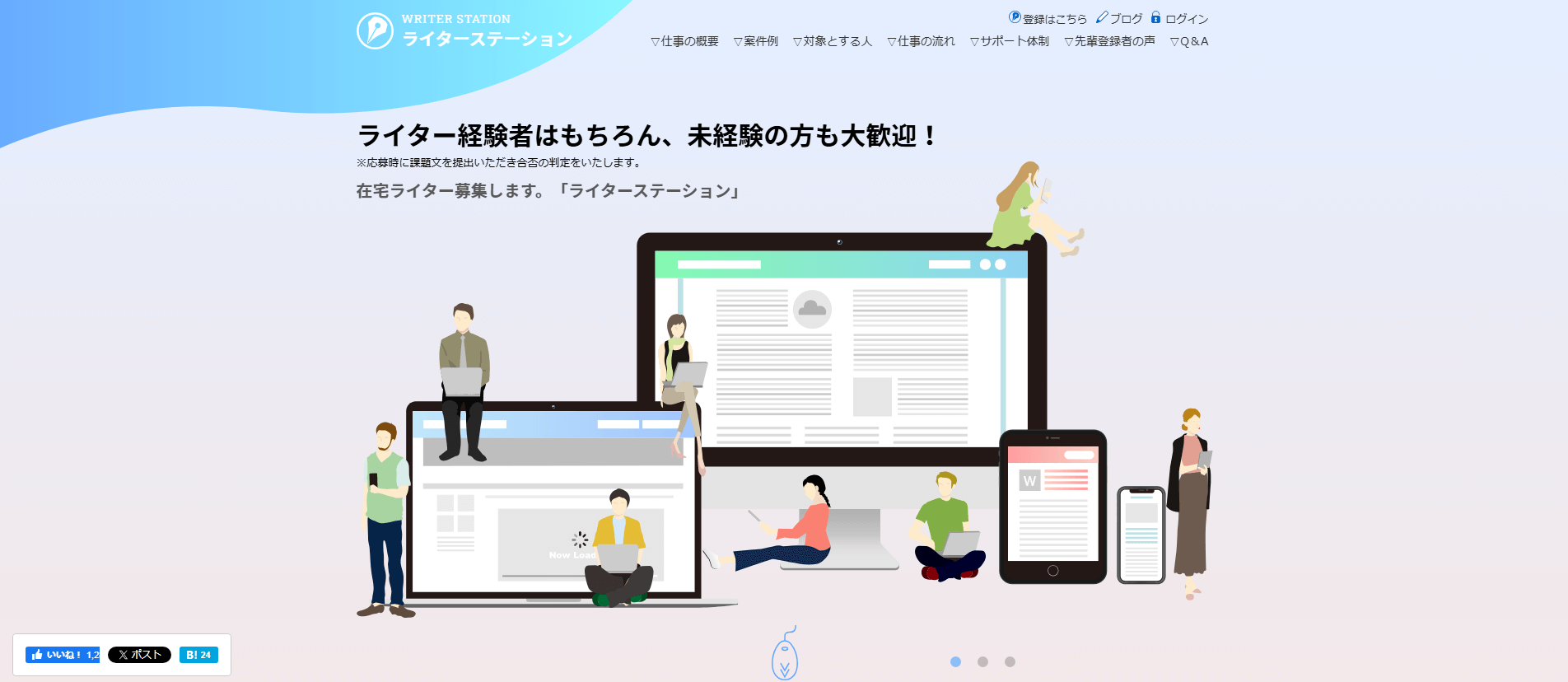 ライターステーション